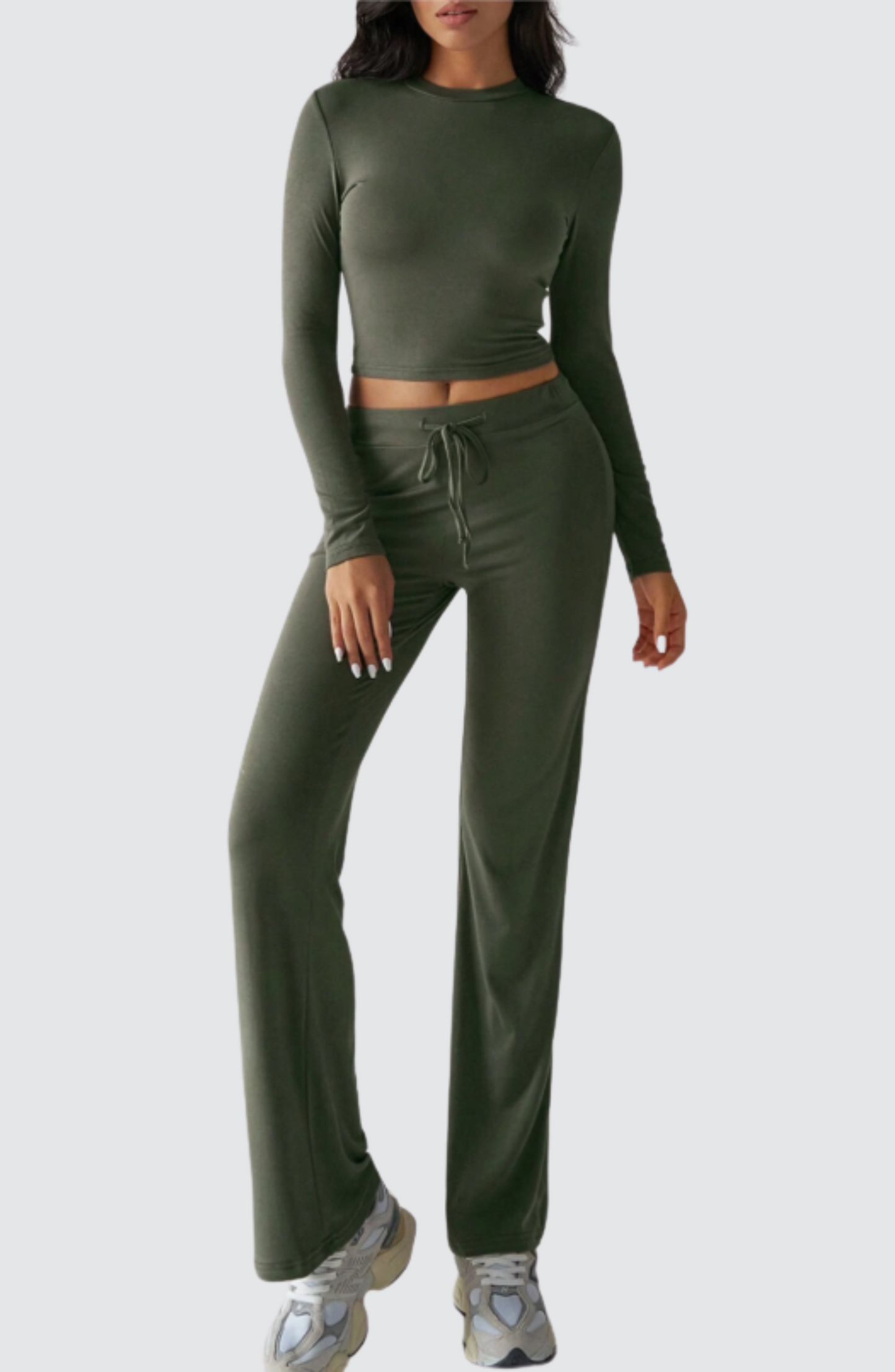 Casual Two-Piece Slim Fit Lounge Set
