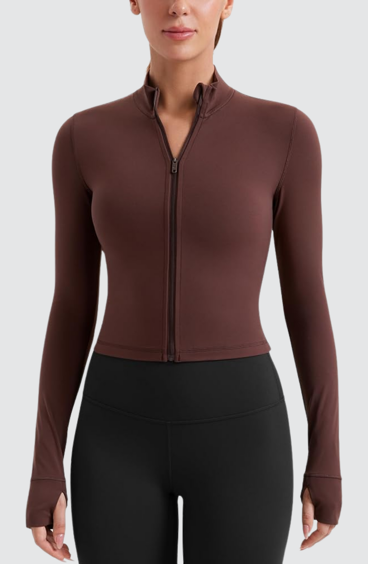 Slim Fit Cropped Sports Jacket