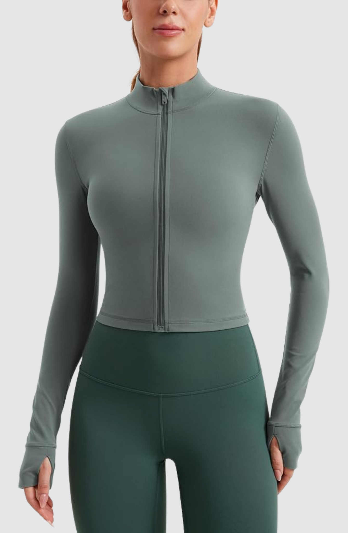 Slim Fit Cropped Sports Jacket