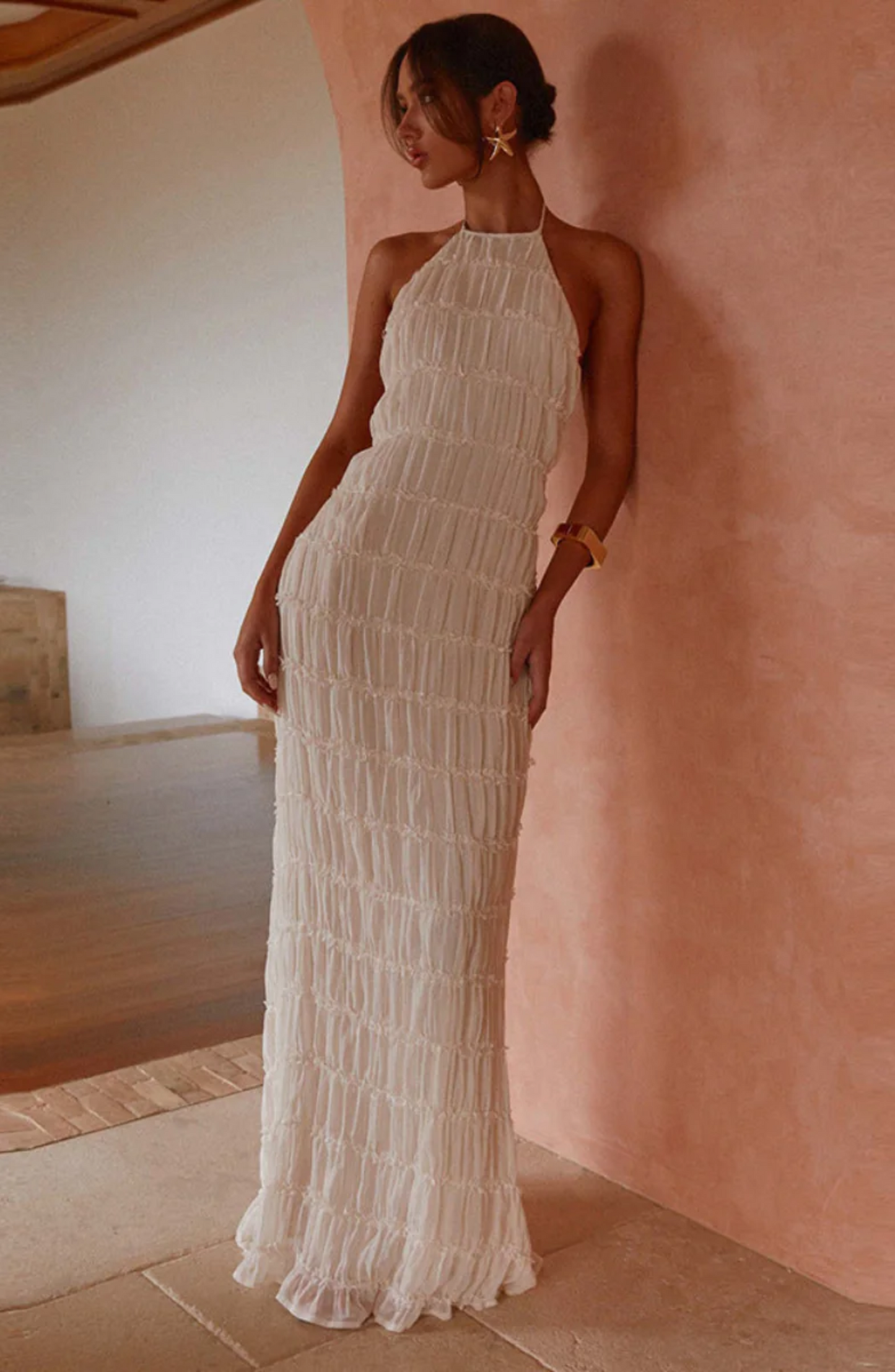 Maxi Ruched Dress