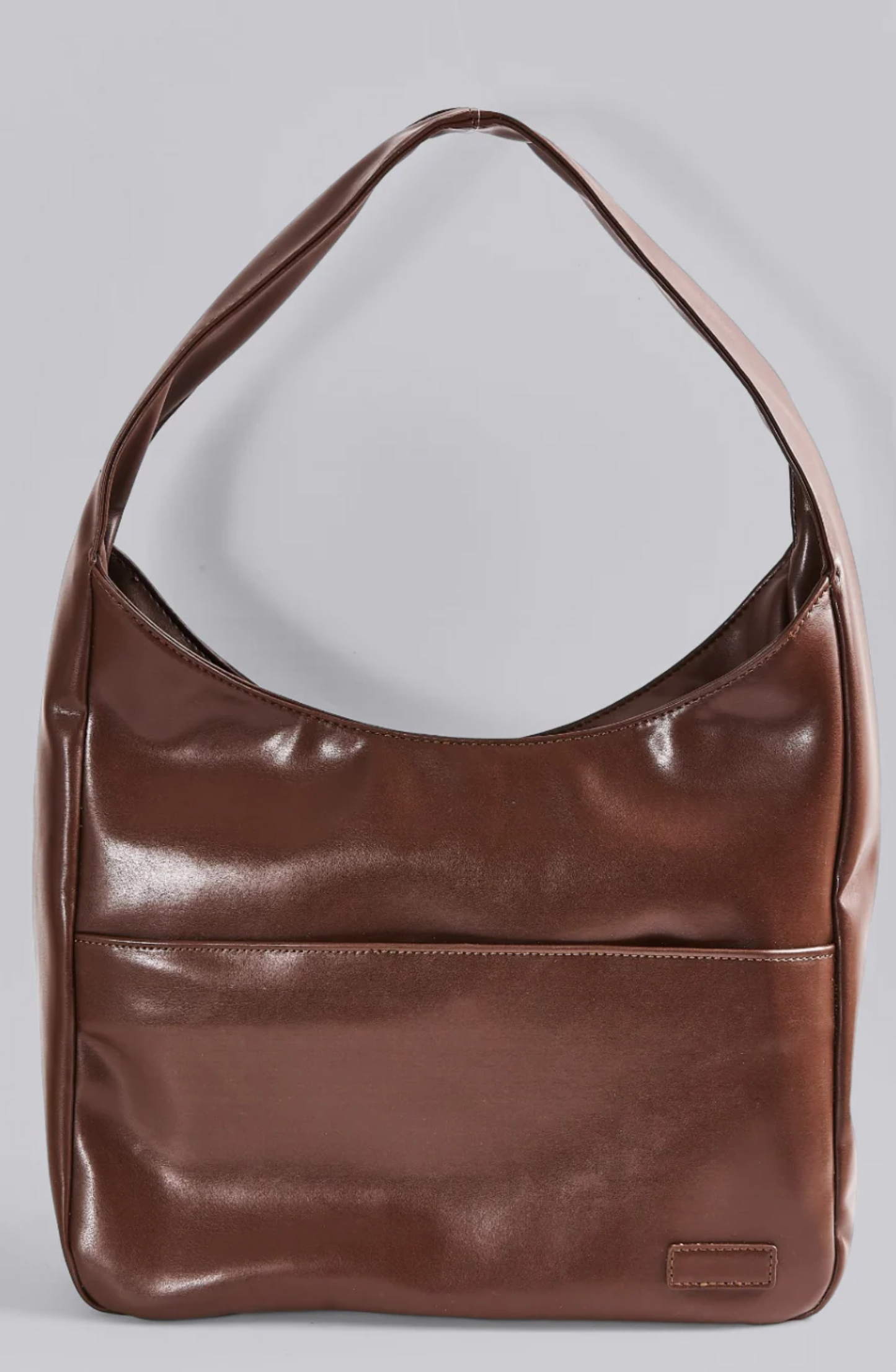 Luna vegan leather hobo bag