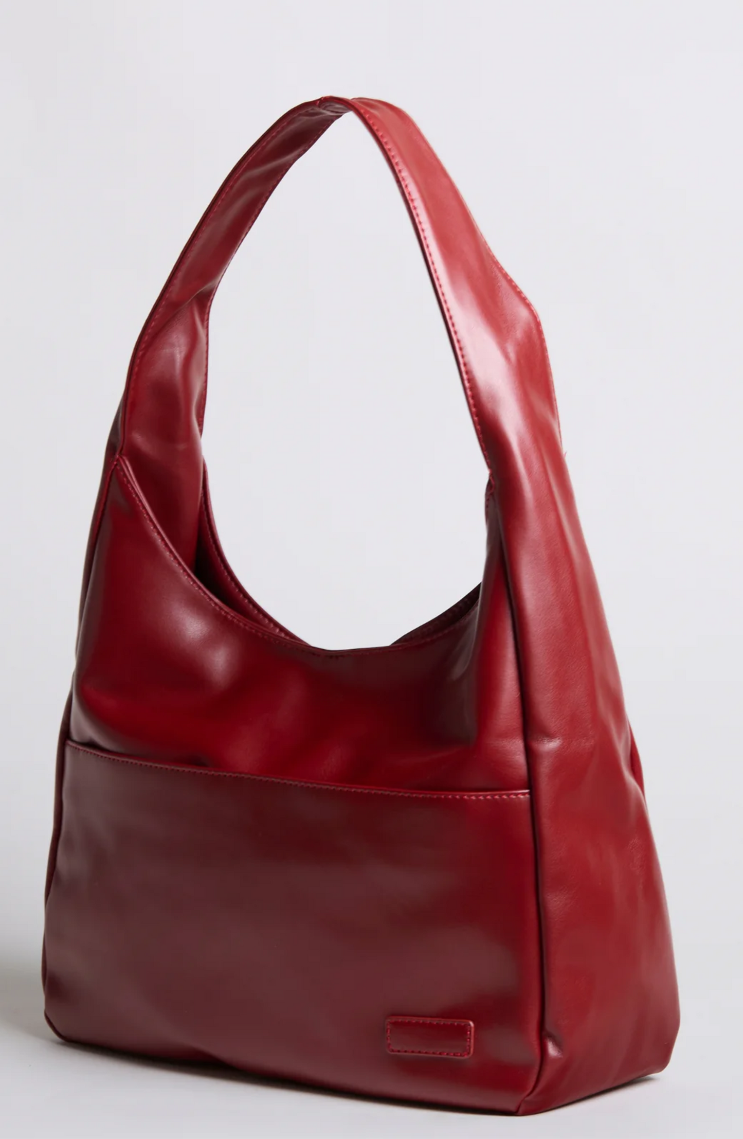 Luna vegan leather hobo bag