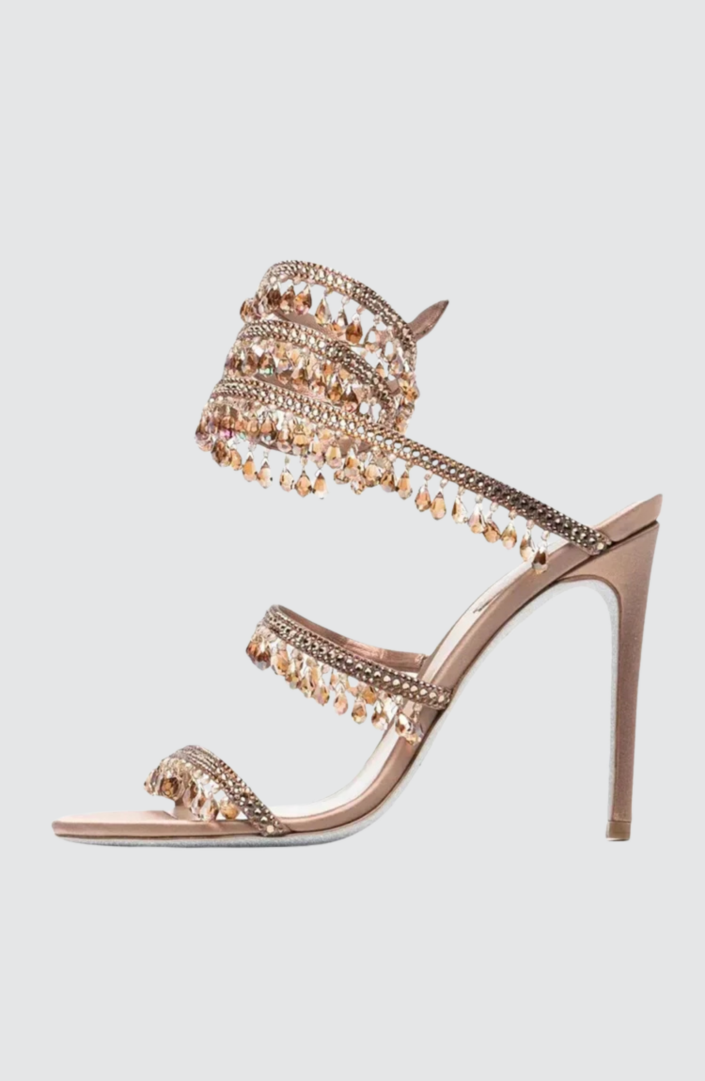 Diamond Snake High Heel Sandals