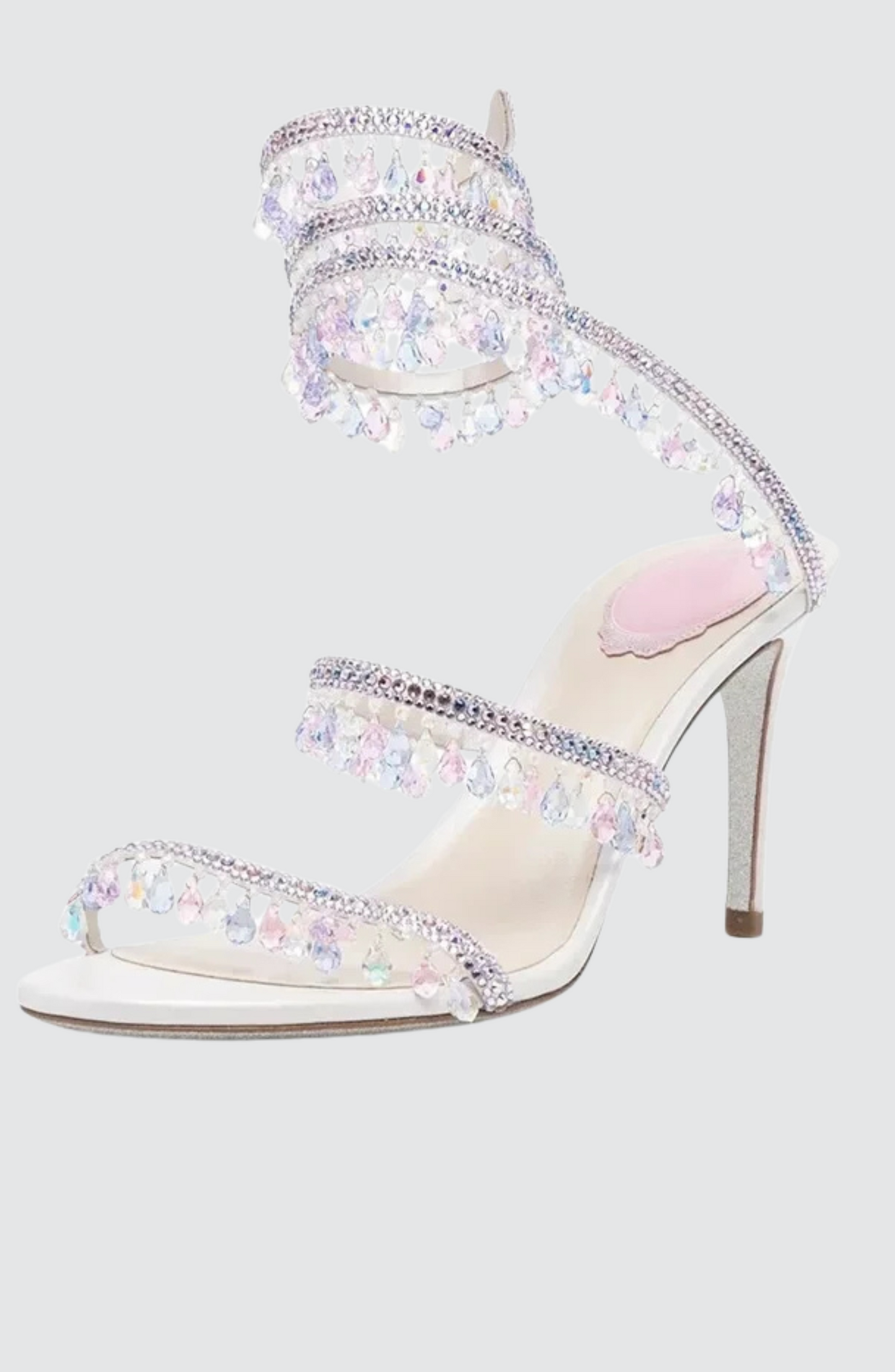 Diamond Snake High Heel Sandals