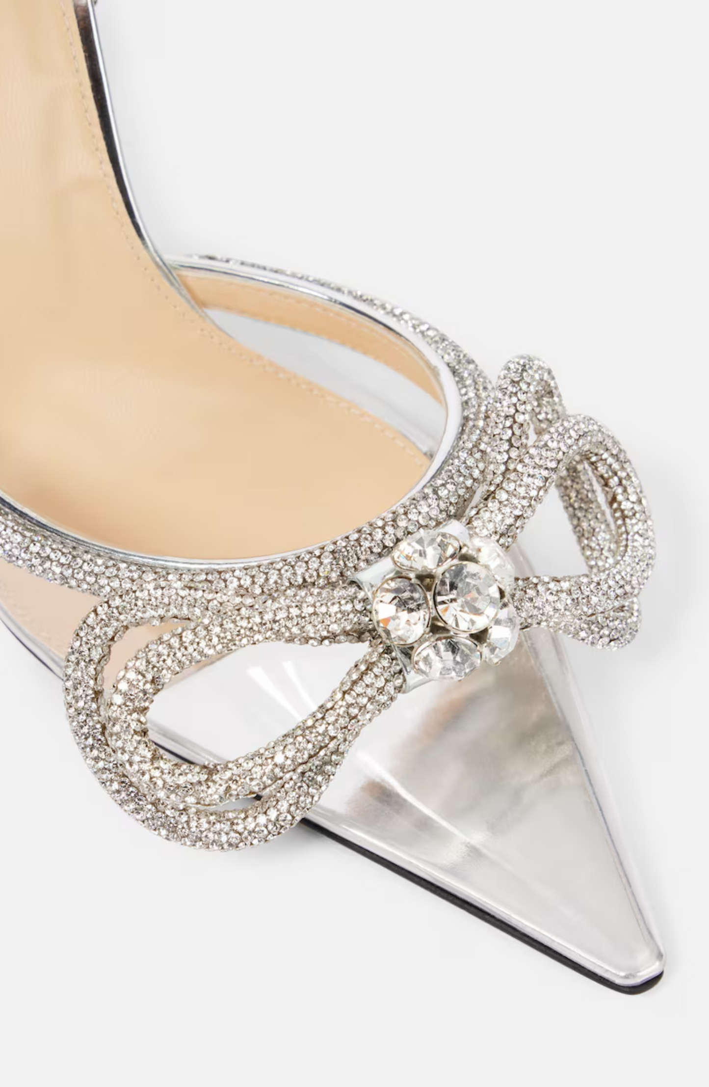 Butterfly-Knot Crystal Heels