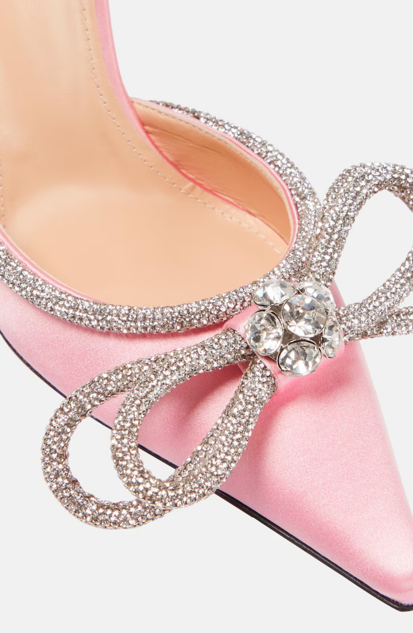 Butterfly-Knot Crystal Heels
