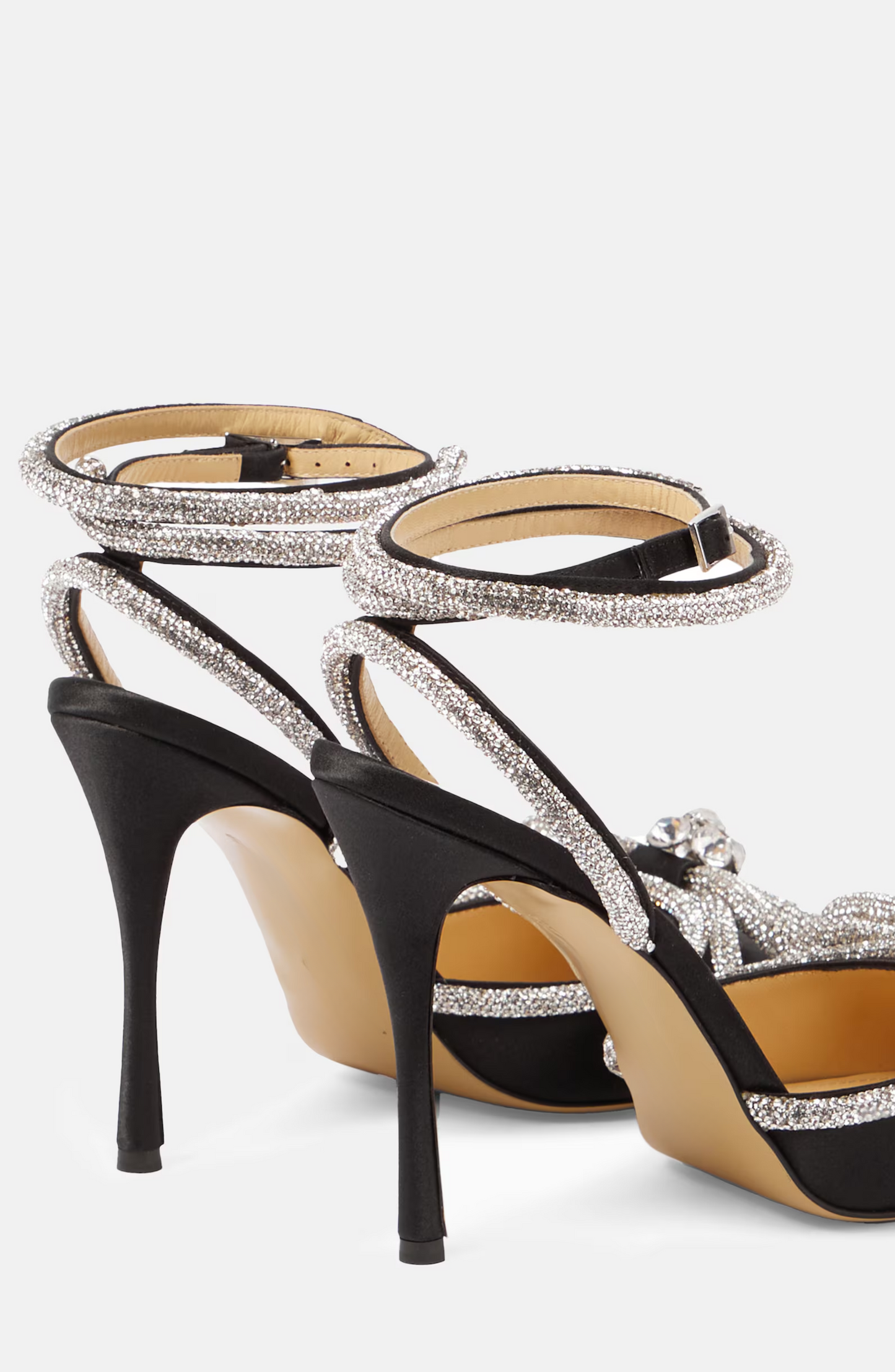 Butterfly-Knot Crystal Heels