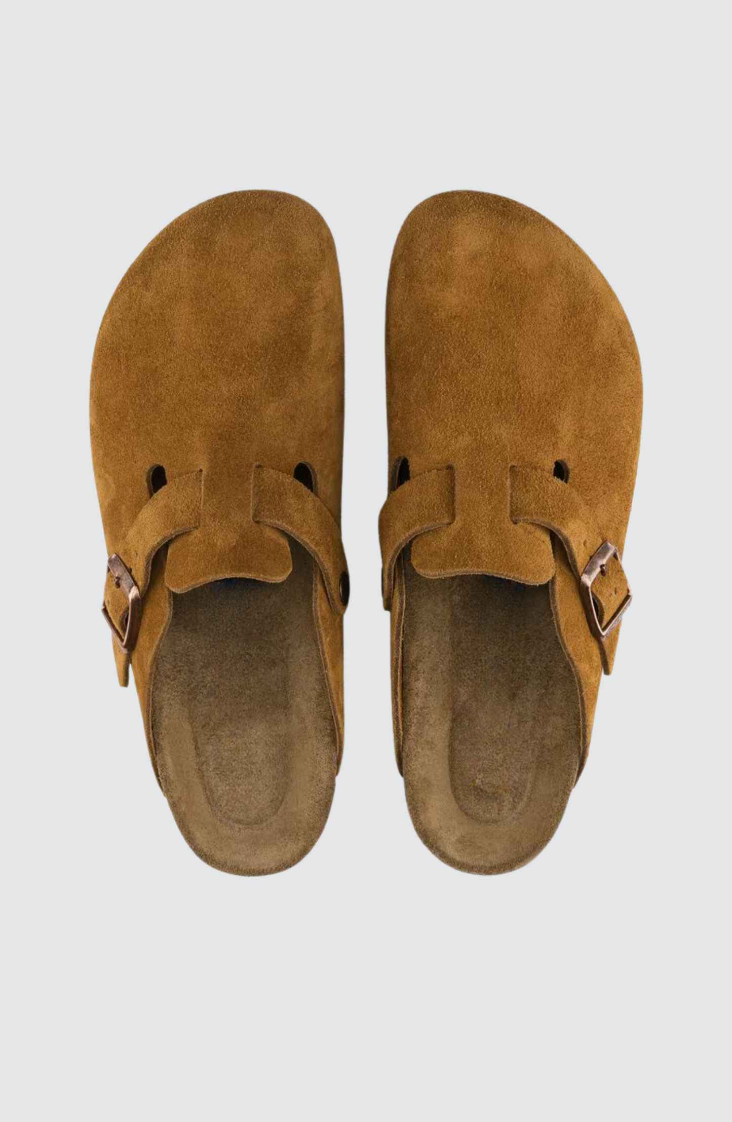 Suede Mules Slippers Birk