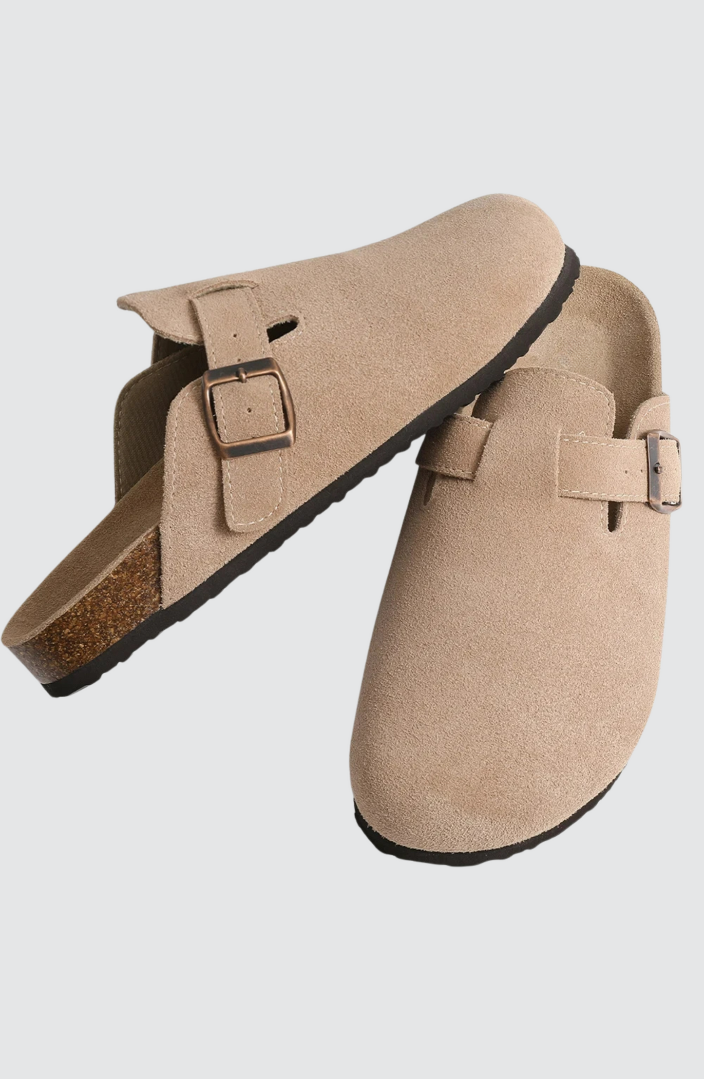 Suede Mules Slippers Birk