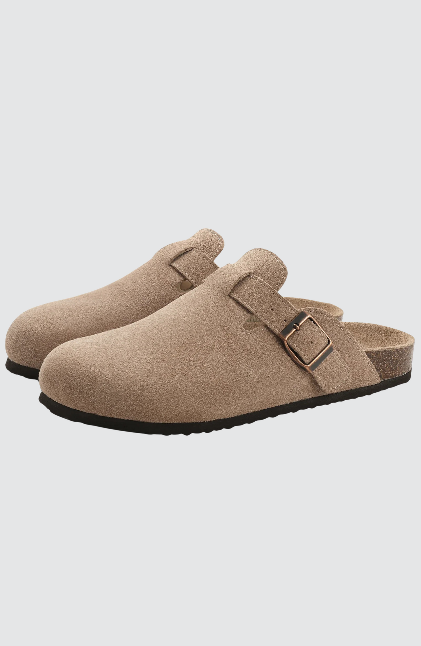 Suede Mules Slippers Birk