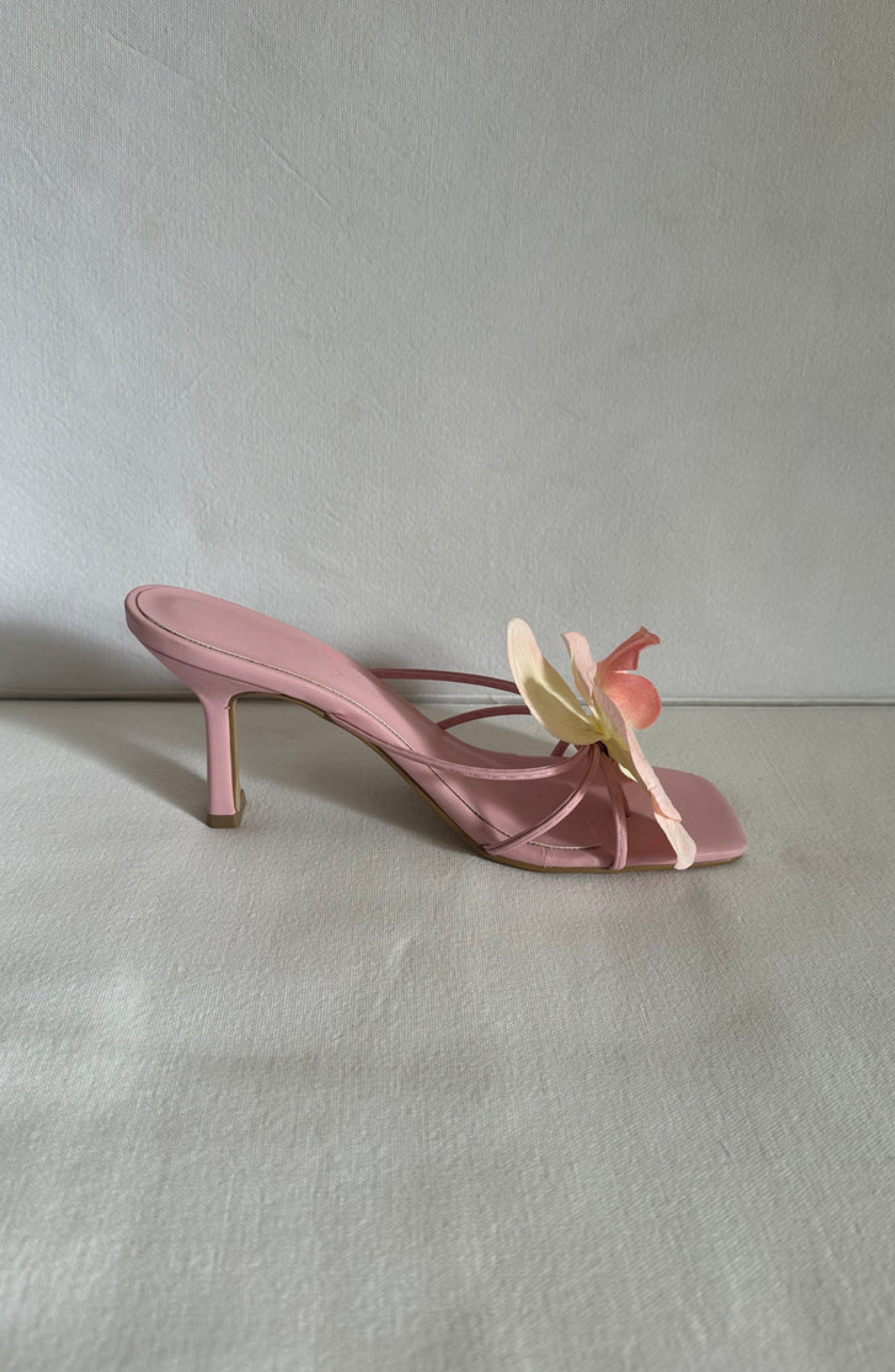 Orchid Open Toe Heels