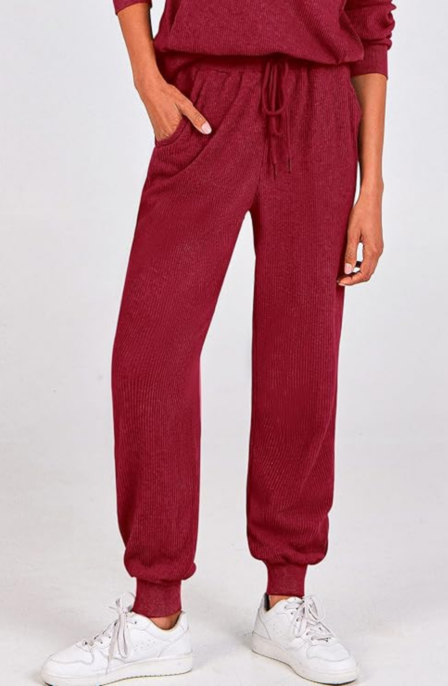 Half-Zip Polo Lounge Set
