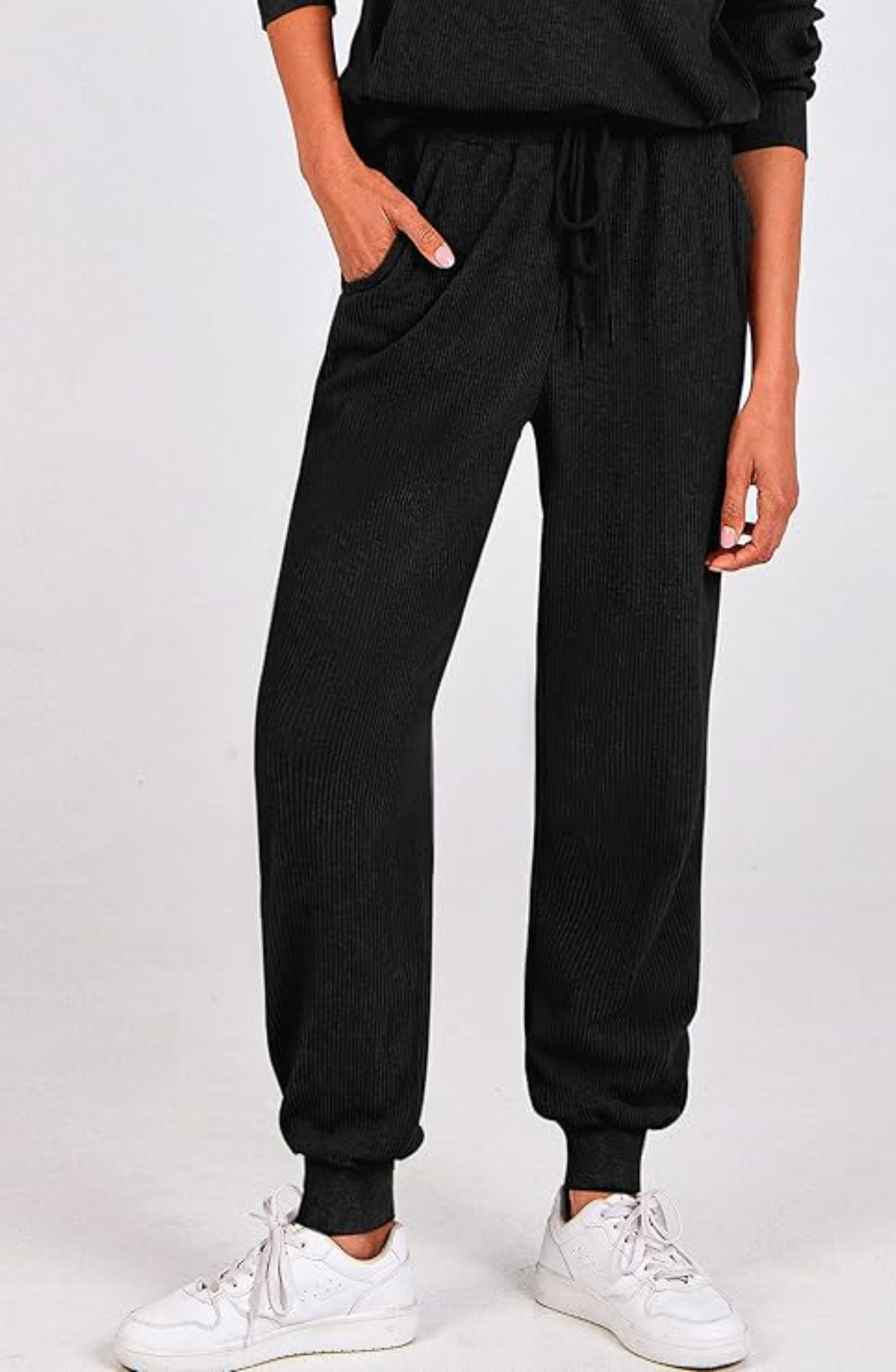 Half-Zip Polo Lounge Set