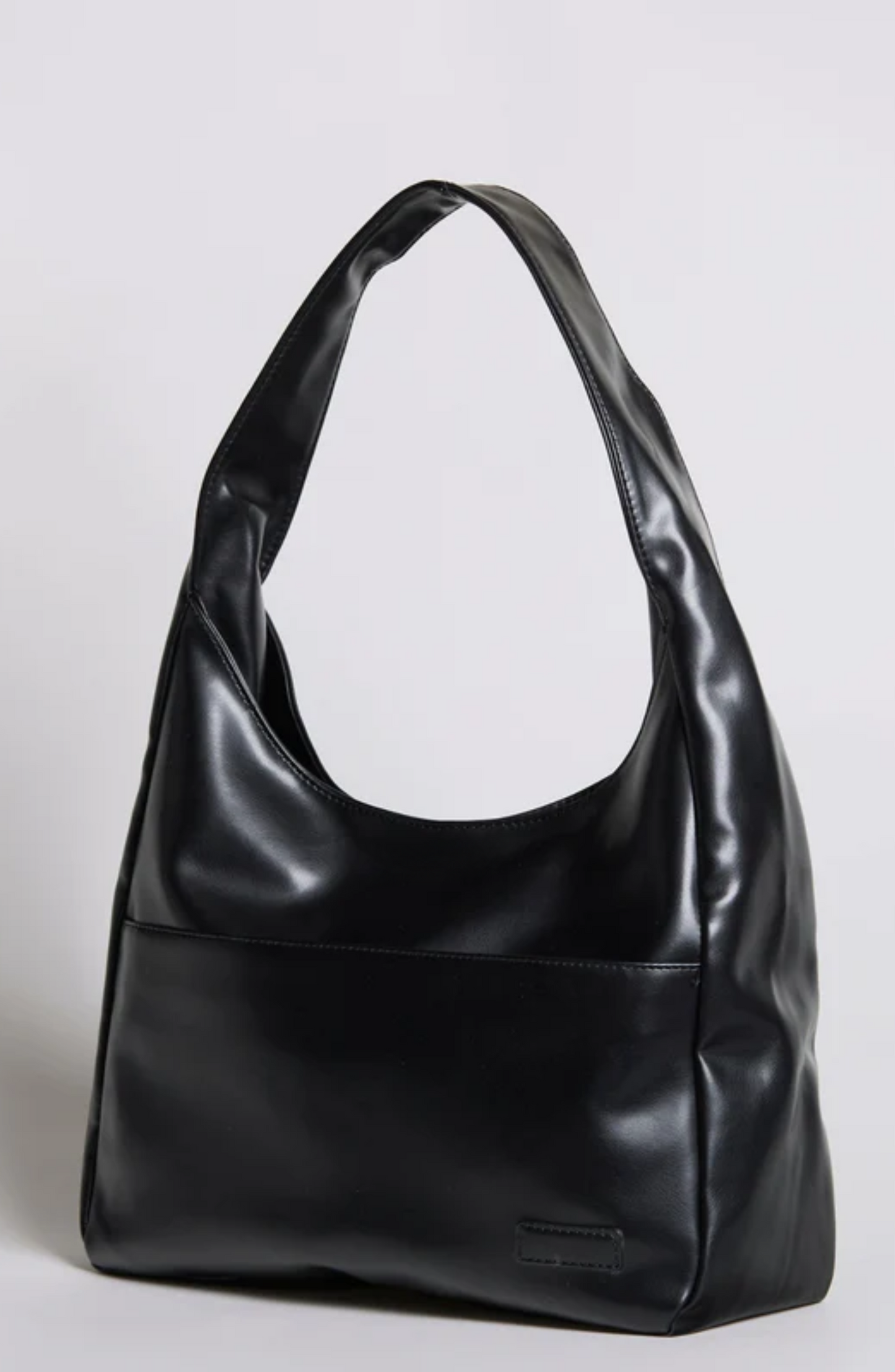 Luna vegan leather hobo bag