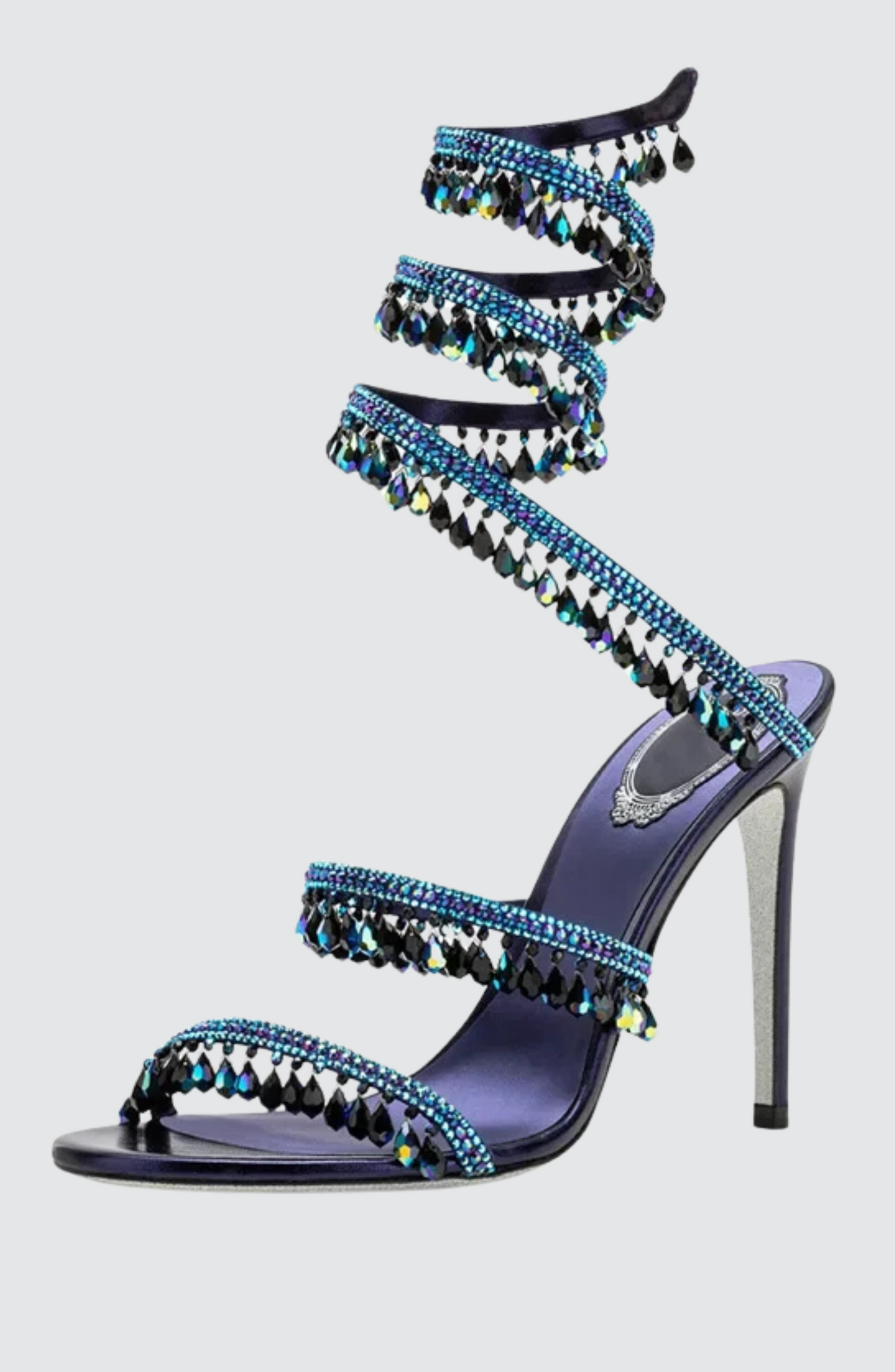 Diamond Snake High Heel Sandals