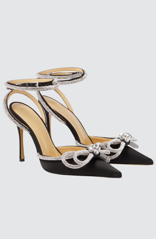 Butterfly-Knot Crystal Heels